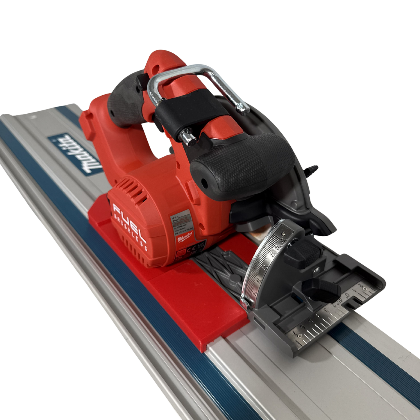 Milwaukee M18 CCS55 Track Saw Guide Rail Adapter – Fits Makita Guide Rail | 3MF Digital Download