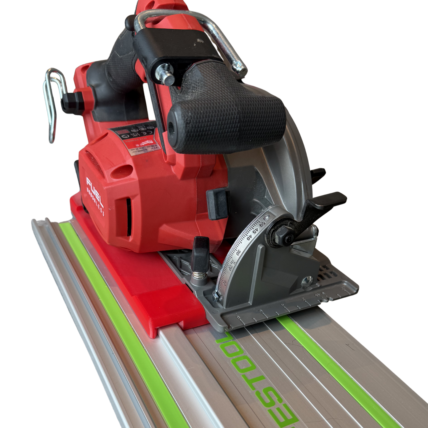 Milwaukee M18 CCS55 Track Saw Guide Rail Adapter – Fits Festool Guide Rail | 3MF Digital File