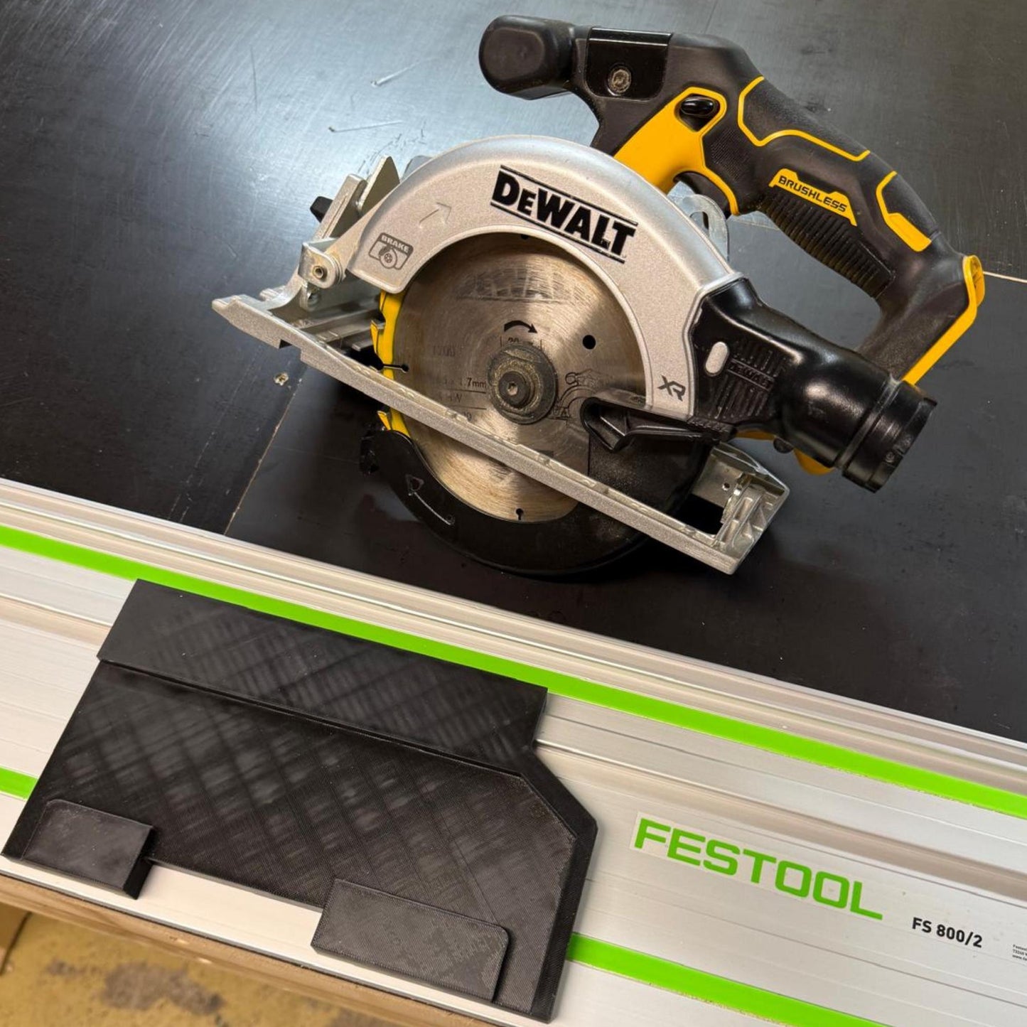 DeWalt Track Saw Adapter for Festool Guide Rails | STL + 3MF Digital File
