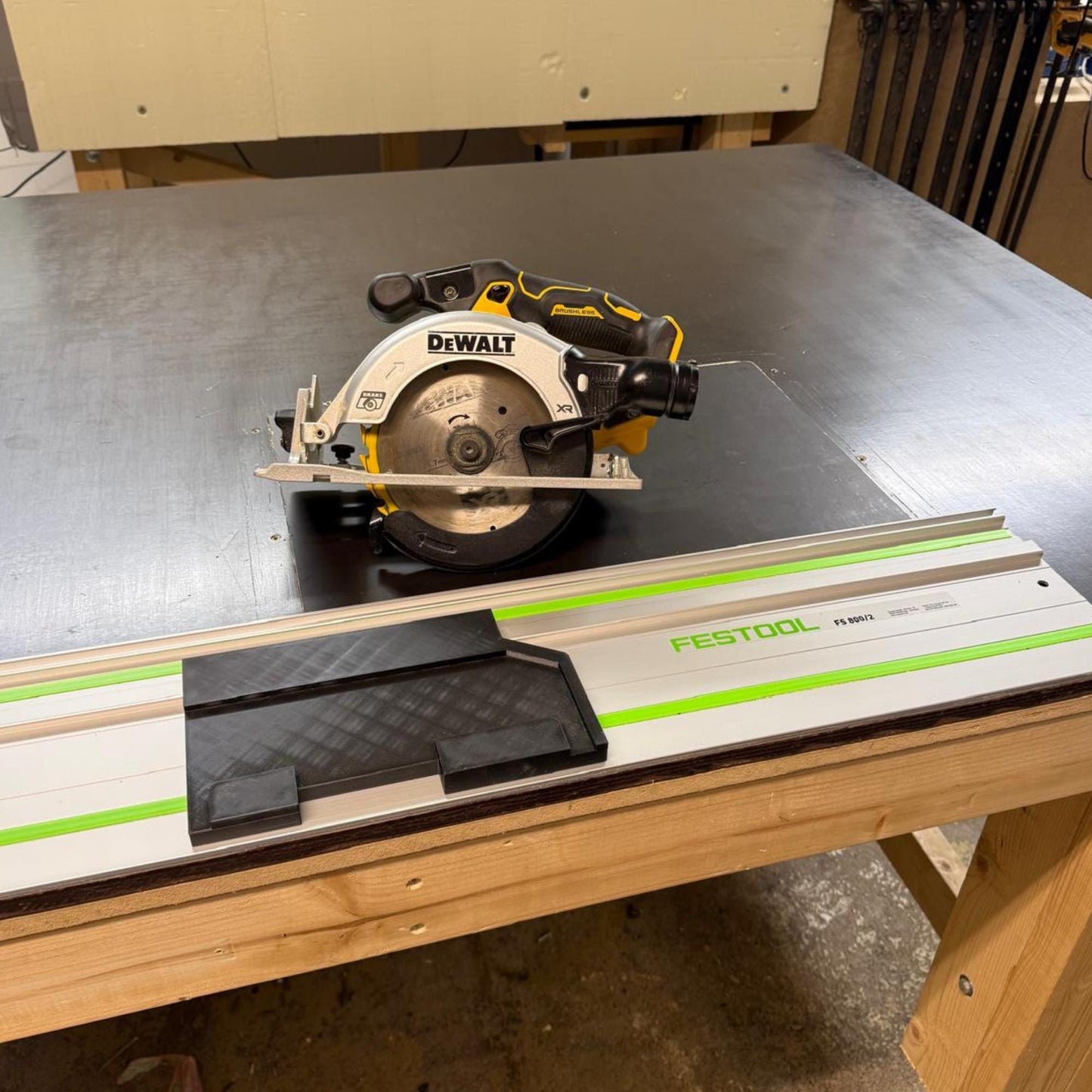 DeWalt Track Saw Adapter for Festool Guide Rails | STL + 3MF Digital File