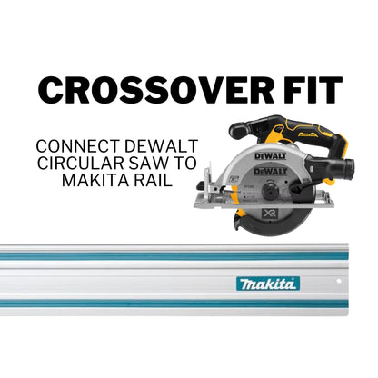 DeWalt Track Saw Adapter for Makita Guide Rail | 3D Print STL + 3MF File