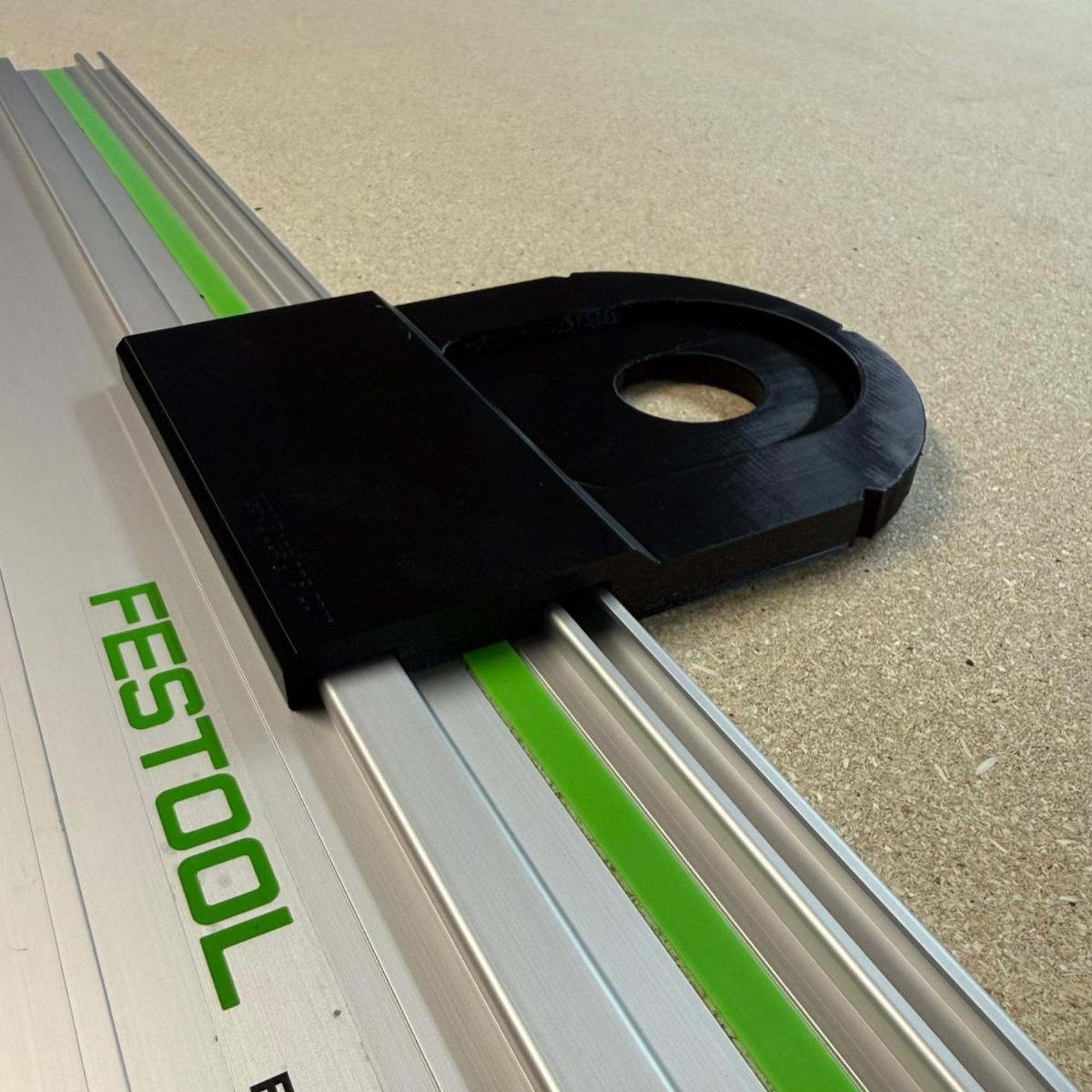 Router Adapter for Ryobi RTR18C | Fits Festool Guide Rail | STL + 3MF Digital Files