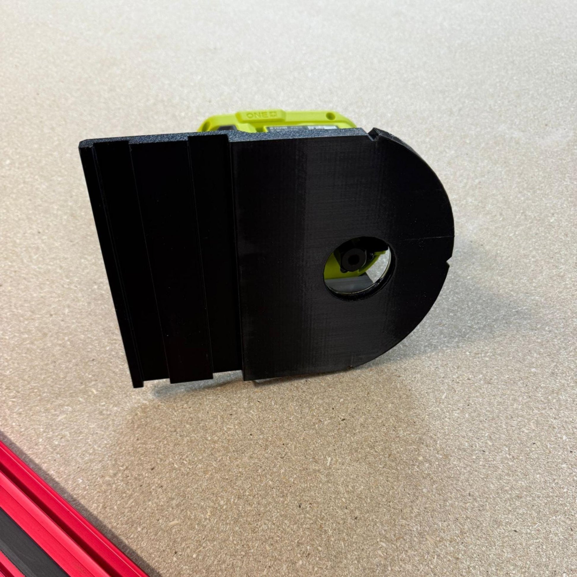 Ryobi RTR18 Router Adapter | Fits Milwaukee GR1400 Guide Rail | STL + 3MF Digital File