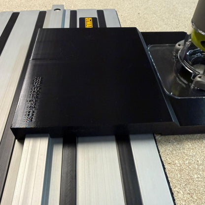 Router Adapter for Ryobi RTR18C | Fits DeWalt Guide Rail | STL + 3MF Track Jig Files