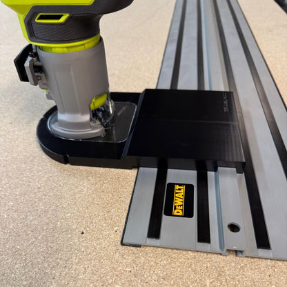 Ryobi RTR18 Router Adapter | Fits DeWalt Guide Rail | STL Digital Track Jig Files