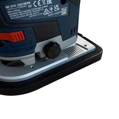 Router Adapter for Bosch GKF 12V | Fits Makita Guide Rail | STL + 3MF Digital Files