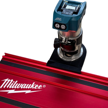Router Adapter for Makita RT0702C | Fits Milwaukee GR1400 Guide Rail | STL + 3MF Files