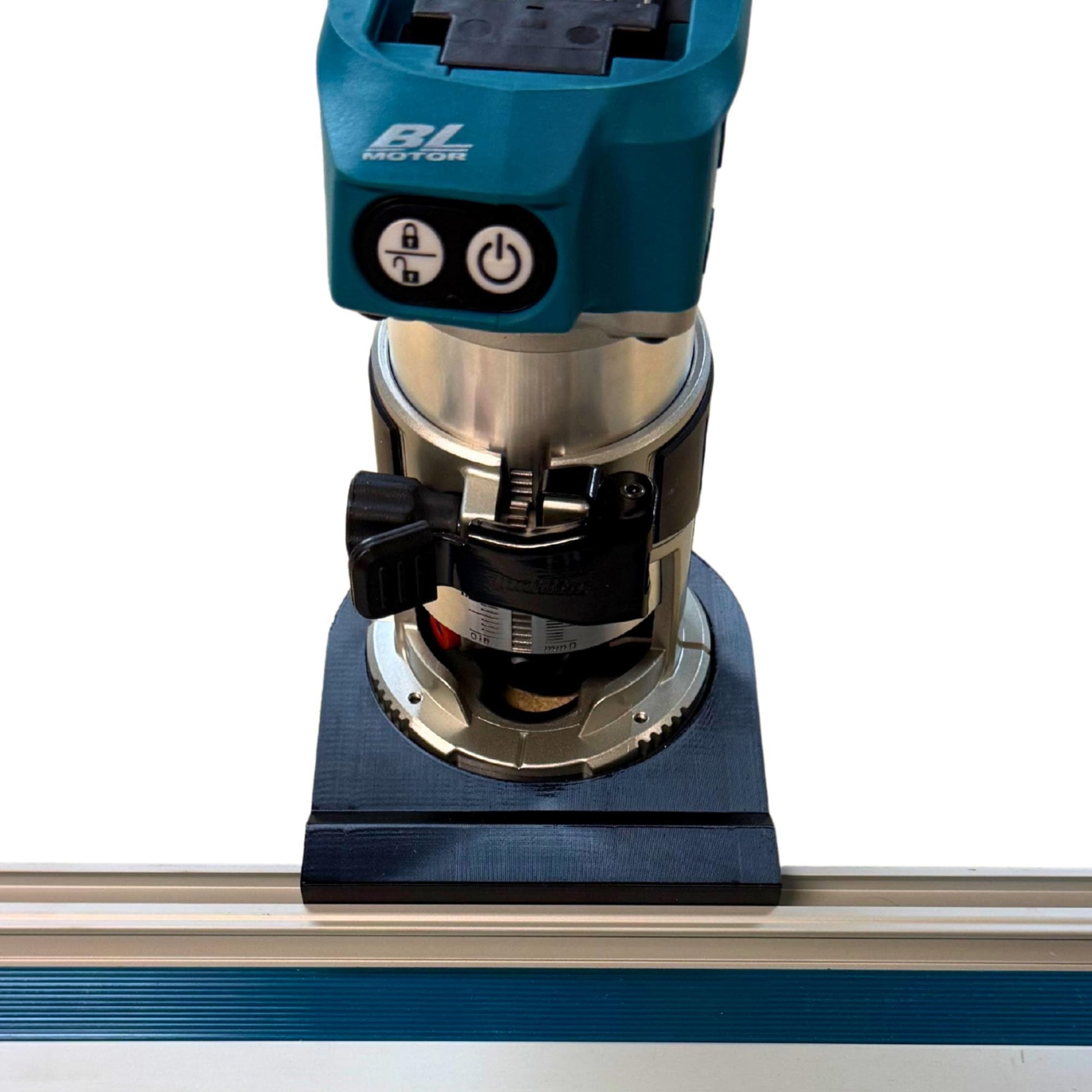 Router Adapter for Makita RT0702C | Fits Makita Guide Rail | Digital STL + 3MF Files