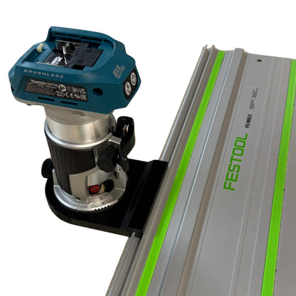 Router Adapter for Makita DRT50Z | Fits Festool Guide Rail | STL + 3MF Digital Files