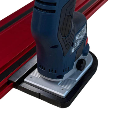 Router Adapter for Bosch GKF 12V | Fits Milwaukee GR1400 Rail | STL + 3MF Digital Files