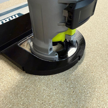 Ryobi RTR18 Router Adapter | Fits Makita Guide Rail | STL + 3MF Digital File