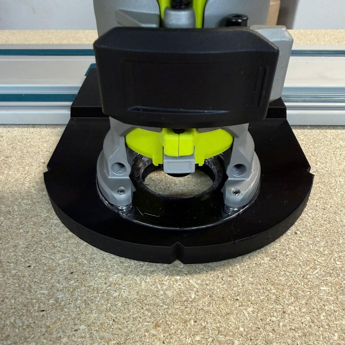 Ryobi RTR18 Router Adapter | Fits Makita Guide Rail | STL + 3MF Digital File