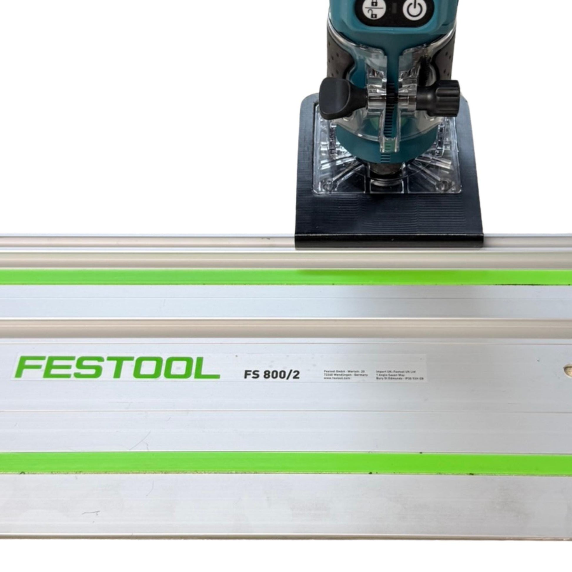 Router Adapter for Makita DRT52 | Fits Festool Guide Rail | Digital STL + 3MF Files