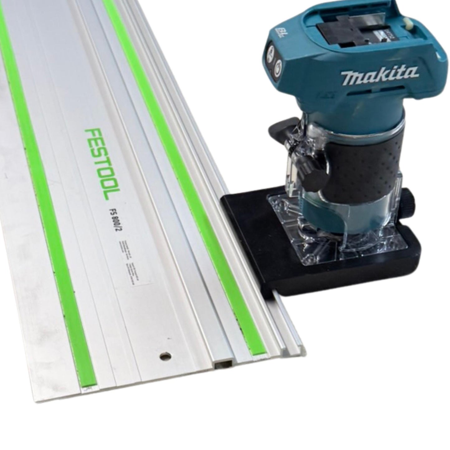 Router Adapter for Makita DRT52 | Fits Festool Guide Rail | Digital STL + 3MF Files