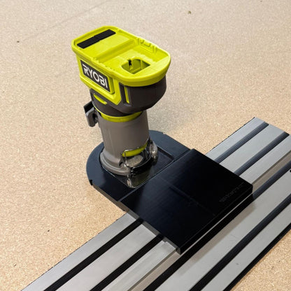 Ryobi RTR18 Router Adapter | Fits DeWalt Guide Rail | STL Digital Track Jig Files