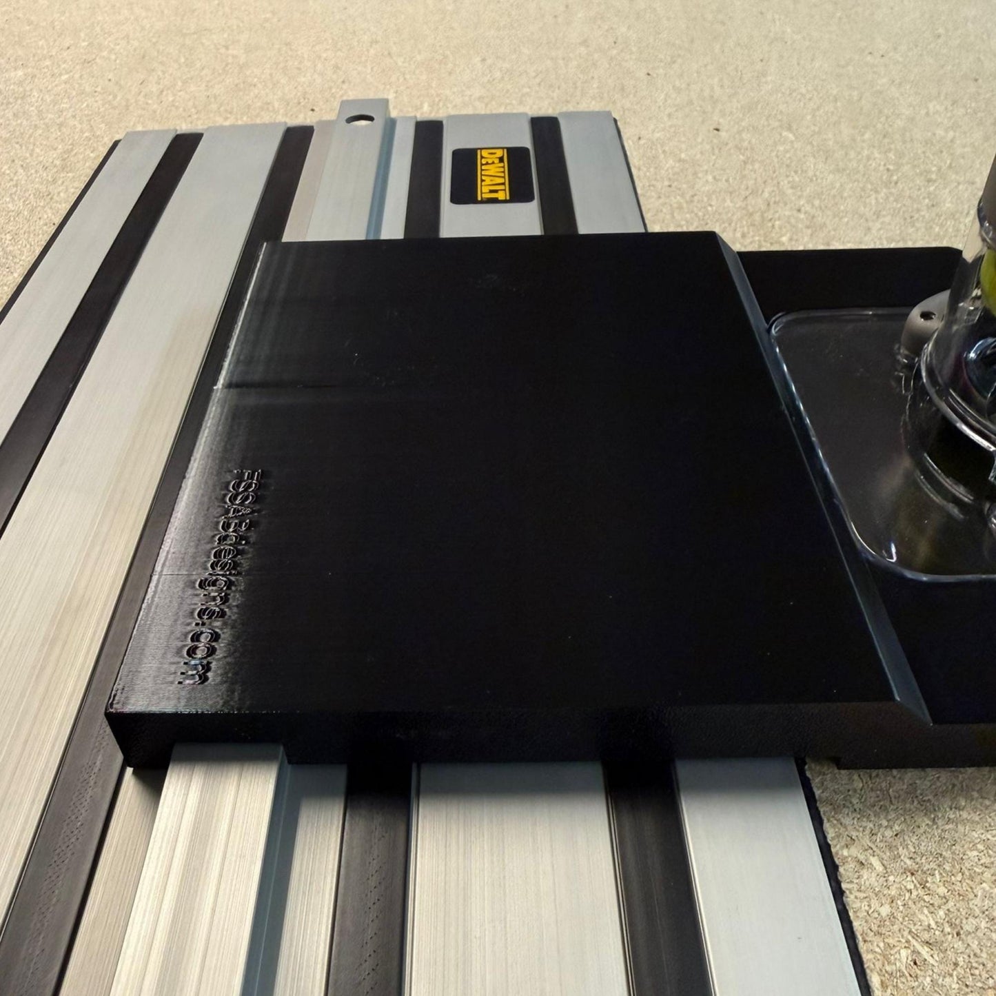 Ryobi RTR18 Router Adapter | Fits DeWalt Guide Rail | STL Digital Track Jig Files