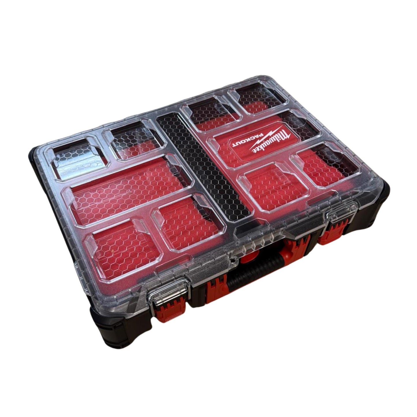 Milwaukee Packout Organiser Foam Insert Template DXF