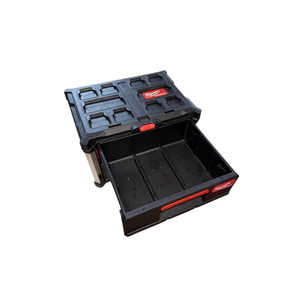 Milwaukee Packout 2-Drawer Foam Insert Template DXF
