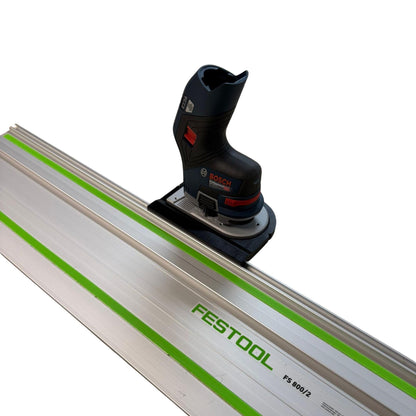 Router Adapter for Bosch GKF 12V | Fits Festool Guide Rail | STL + 3MF Digital Files