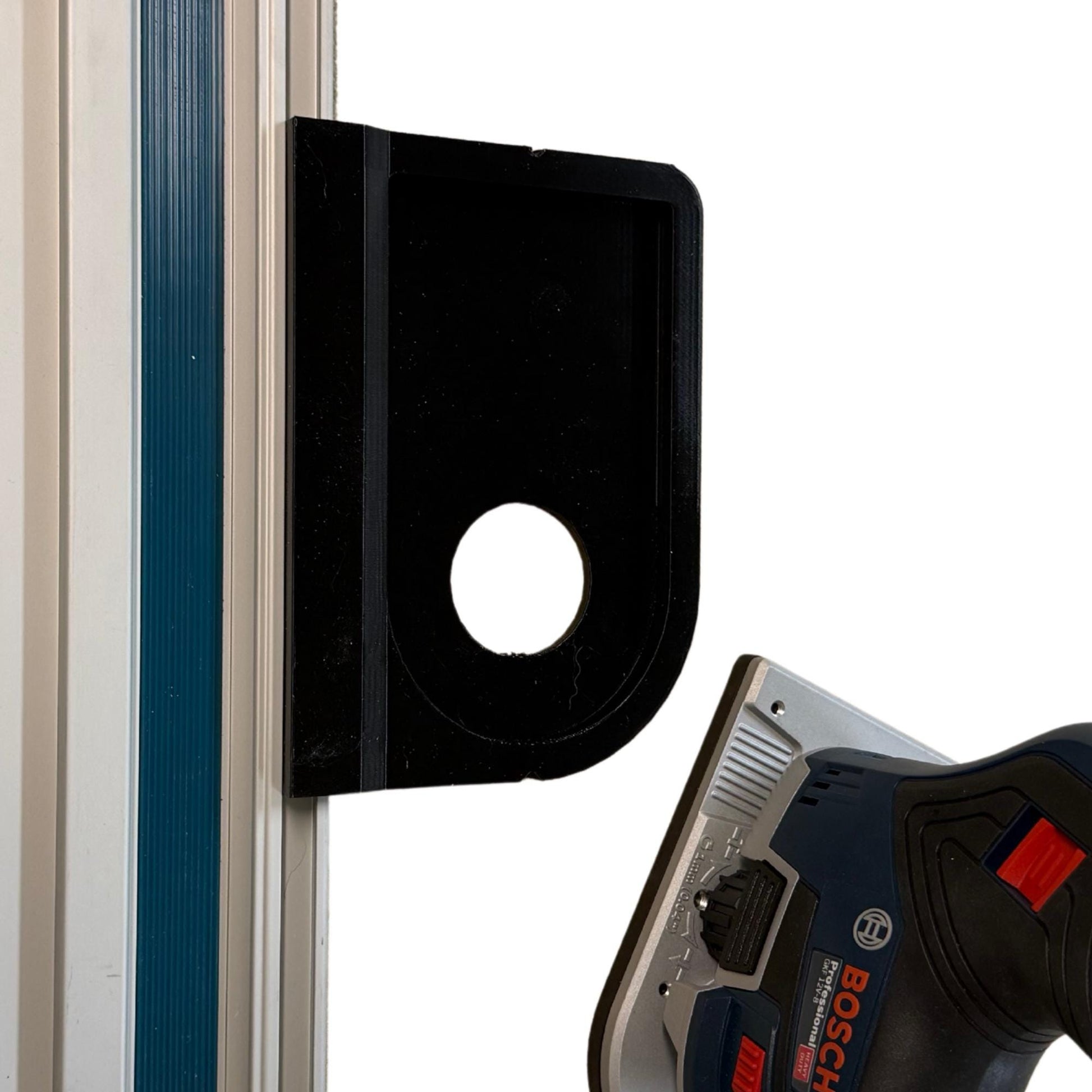 Router Adapter for Bosch GKF 12V | Fits Makita Guide Rail | STL + 3MF Digital Files