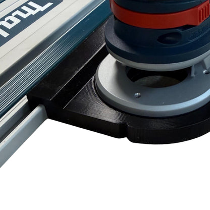 Router Adapter for Bosch GKF 12V | Fits Makita Guide Rail | STL + 3MF Digital Files