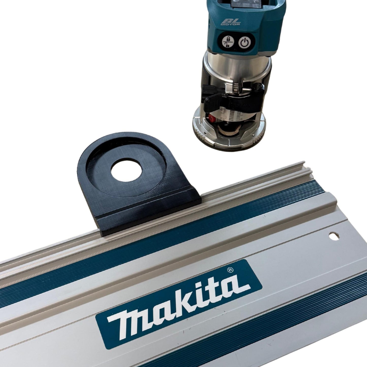 Router Adapter for Makita RT0702C | Fits Makita Guide Rail | Digital STL + 3MF Files