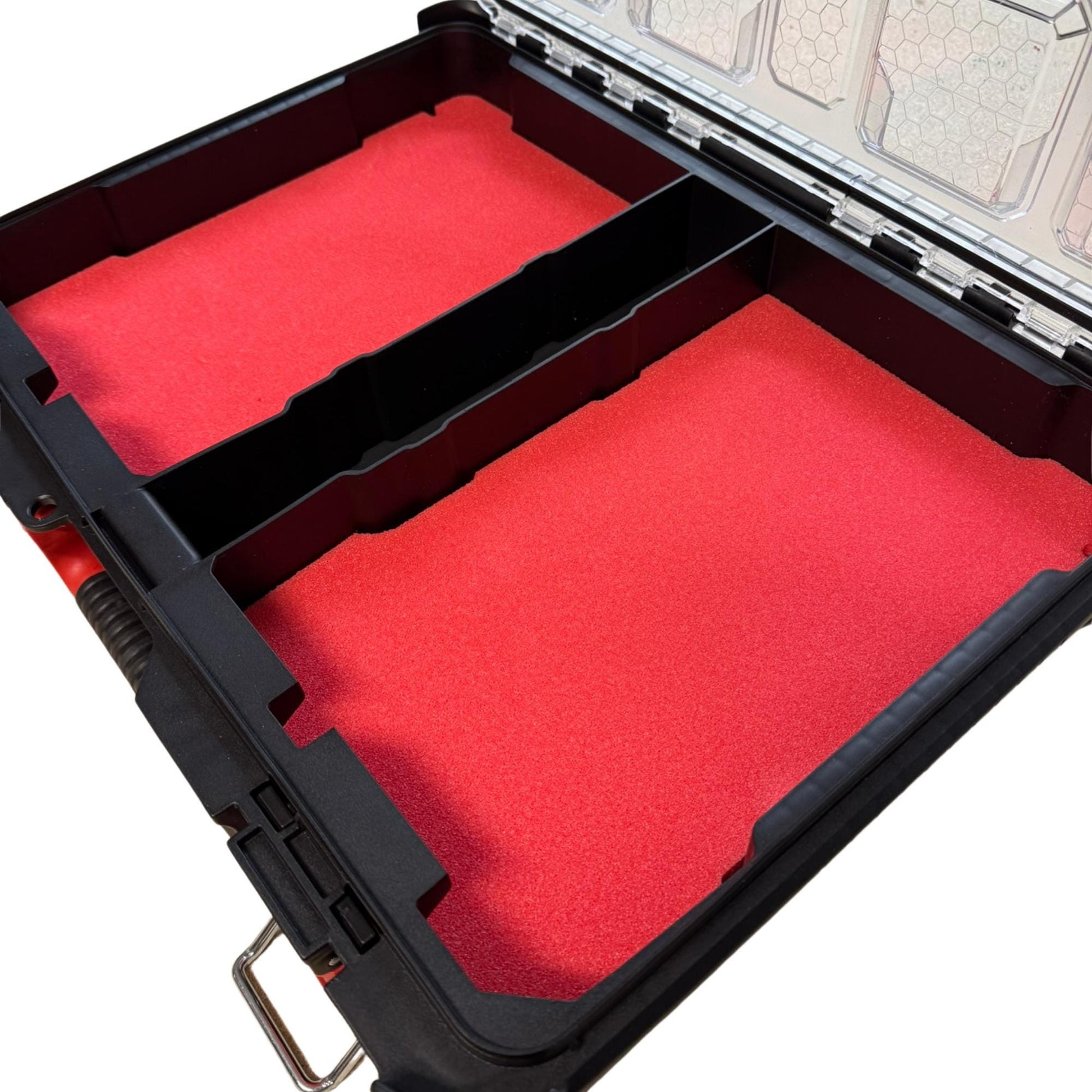 Milwaukee Packout Foam Templates DXF – 2 Drawer 3 Drawer Organiser Set