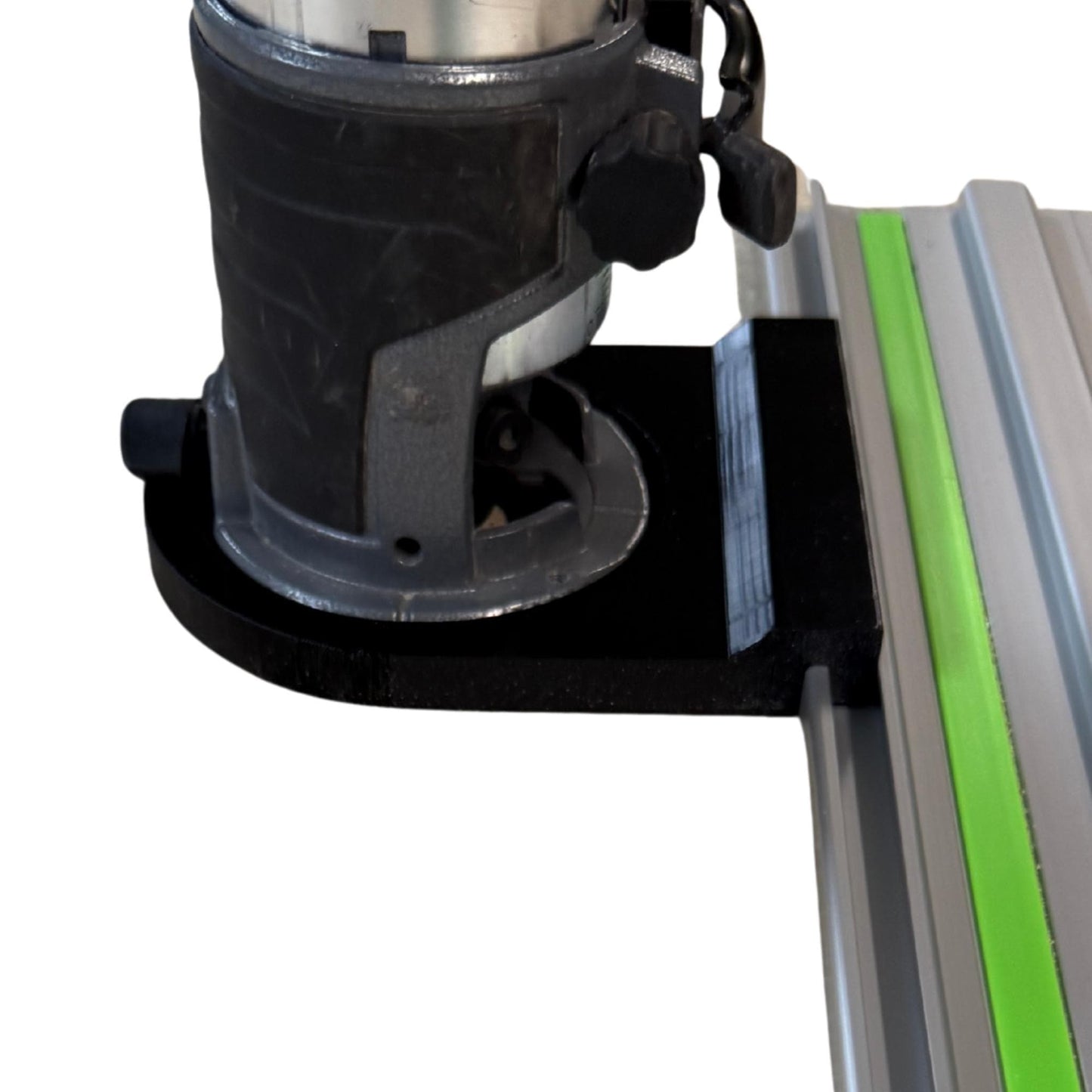Router Adapter for KATSU Trim Router | Fits Festool Guide Rail | STL + 3MF Digital Files