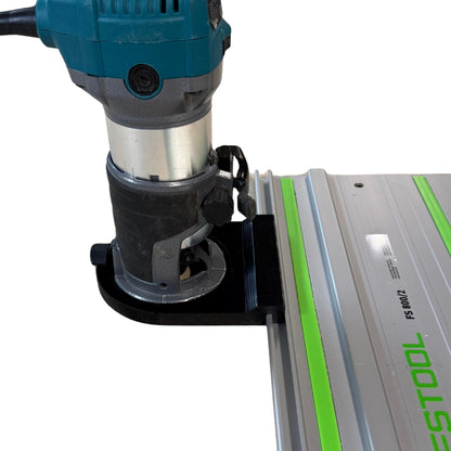 Router Adapter for KATSU Trim Router | Fits Festool Guide Rail | STL + 3MF Digital Files