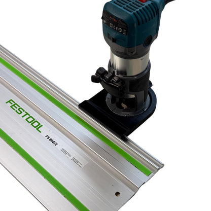 Router Adapter for KATSU Trim Router | Fits Festool Guide Rail | STL + 3MF Digital Files