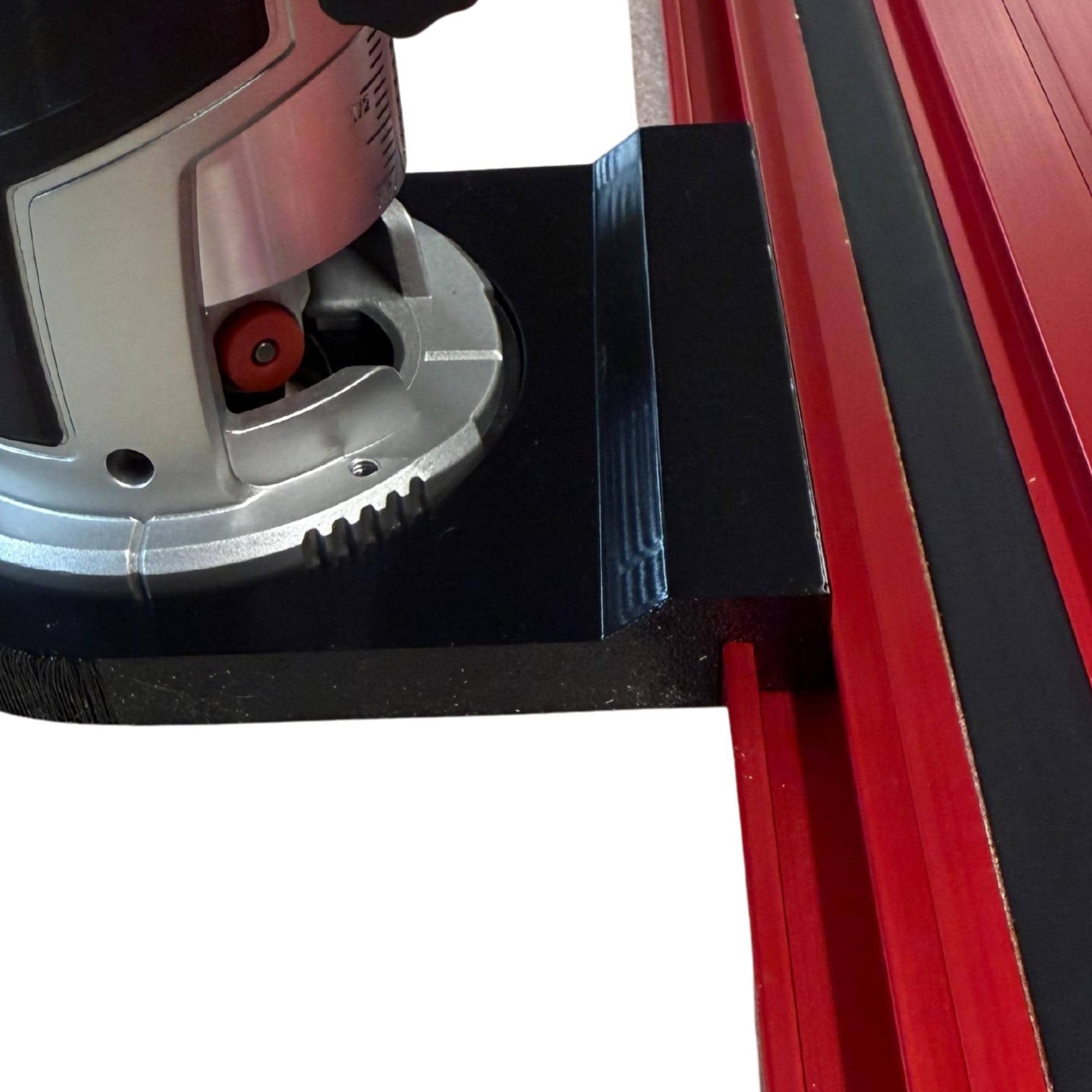 Router Adapter for KATSU Trim Router | Fits Milwaukee GR1400 Guide Rail | STL + 3MF Files