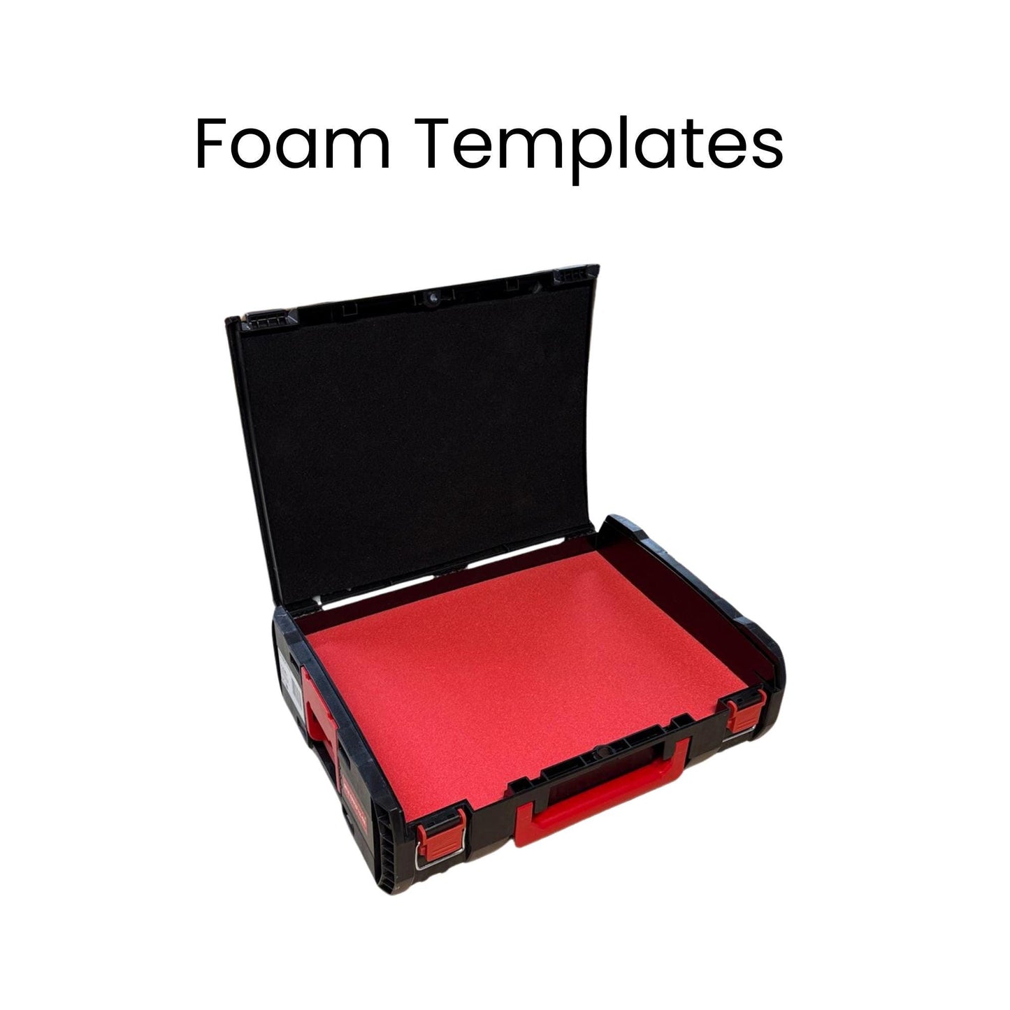 Milwaukee HD Box Foam Insert Template DXF