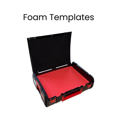 Milwaukee HD Box Foam Insert Template DXF