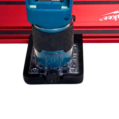 Router Adapter for Makita DRT52 | Fits Milwaukee GR1400 Guide Rail | Digital STL + 3MF Files