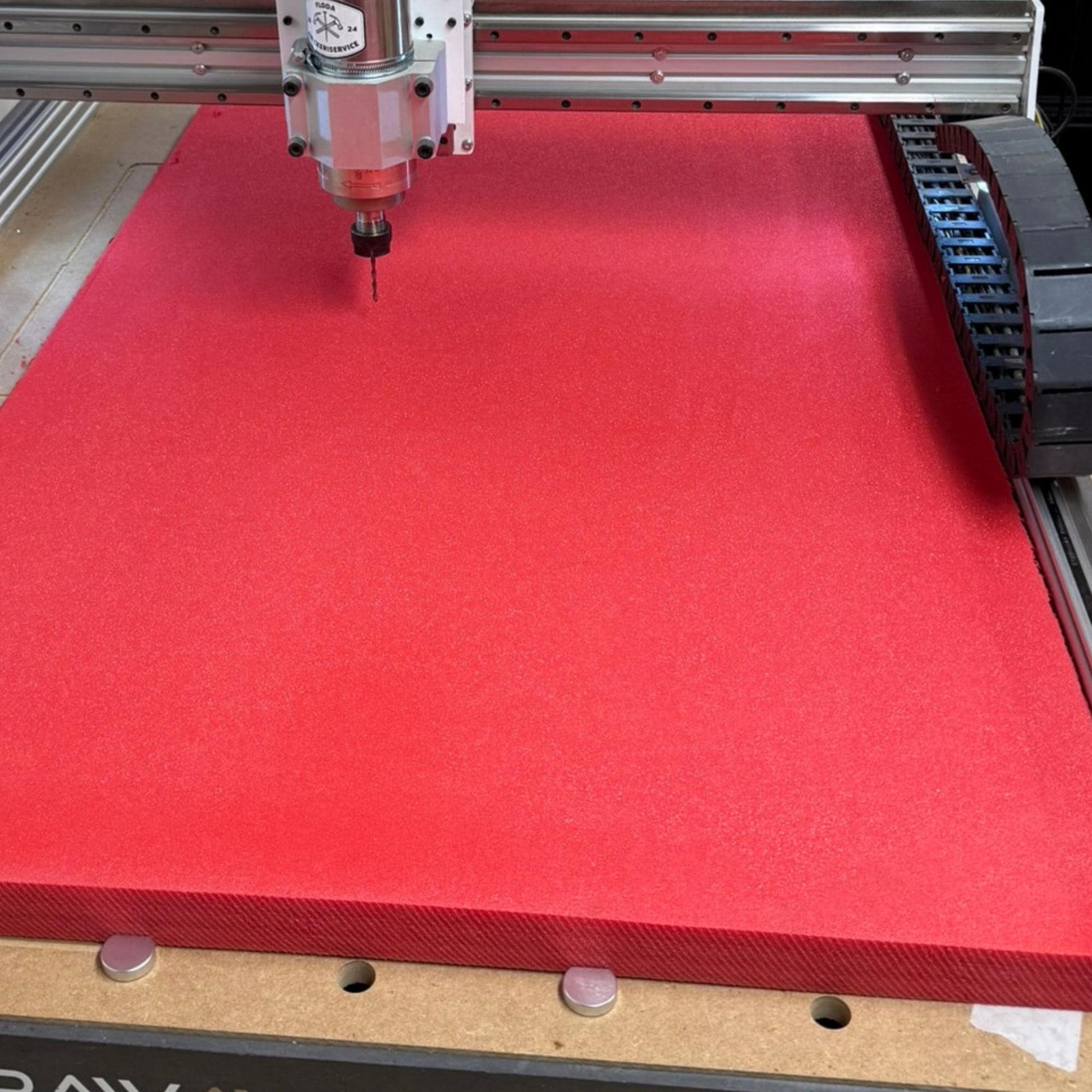 Milwaukee Packout Box Foam Insert Template DXF