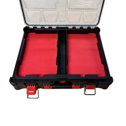Milwaukee Packout Organiser Foam Insert Template DXF