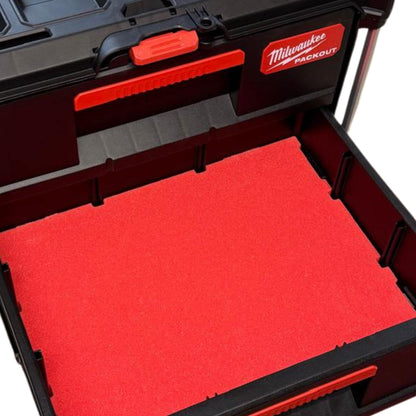 Milwaukee Packout 2-Drawer Foam Insert Template DXF