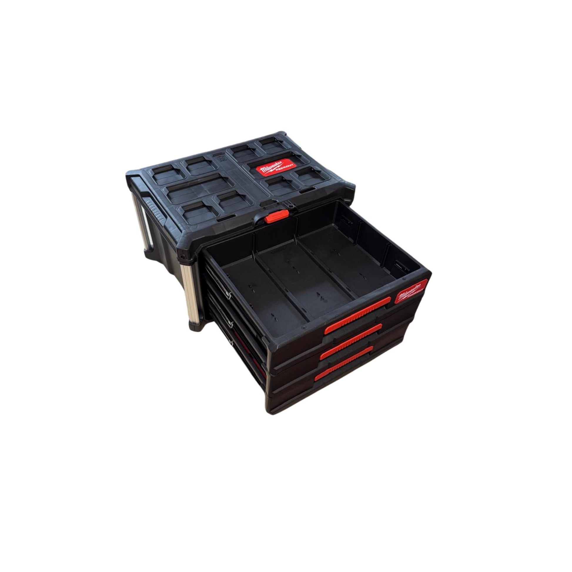 Milwaukee Packout 3-Drawer Foam Insert Template DXF