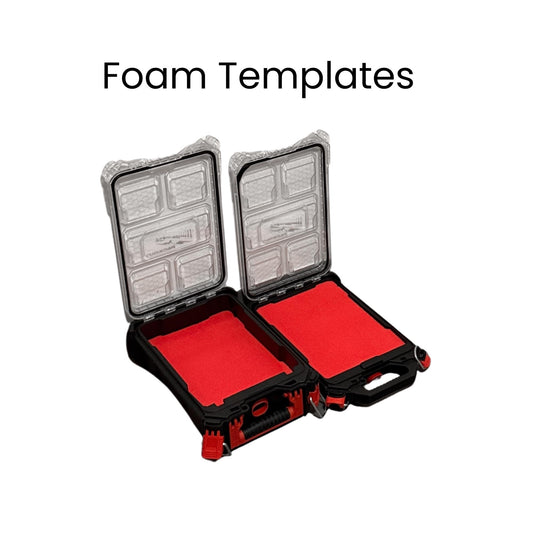 Milwaukee Packout Compact Organiser Foam Templates DXF – 2-Pack Set