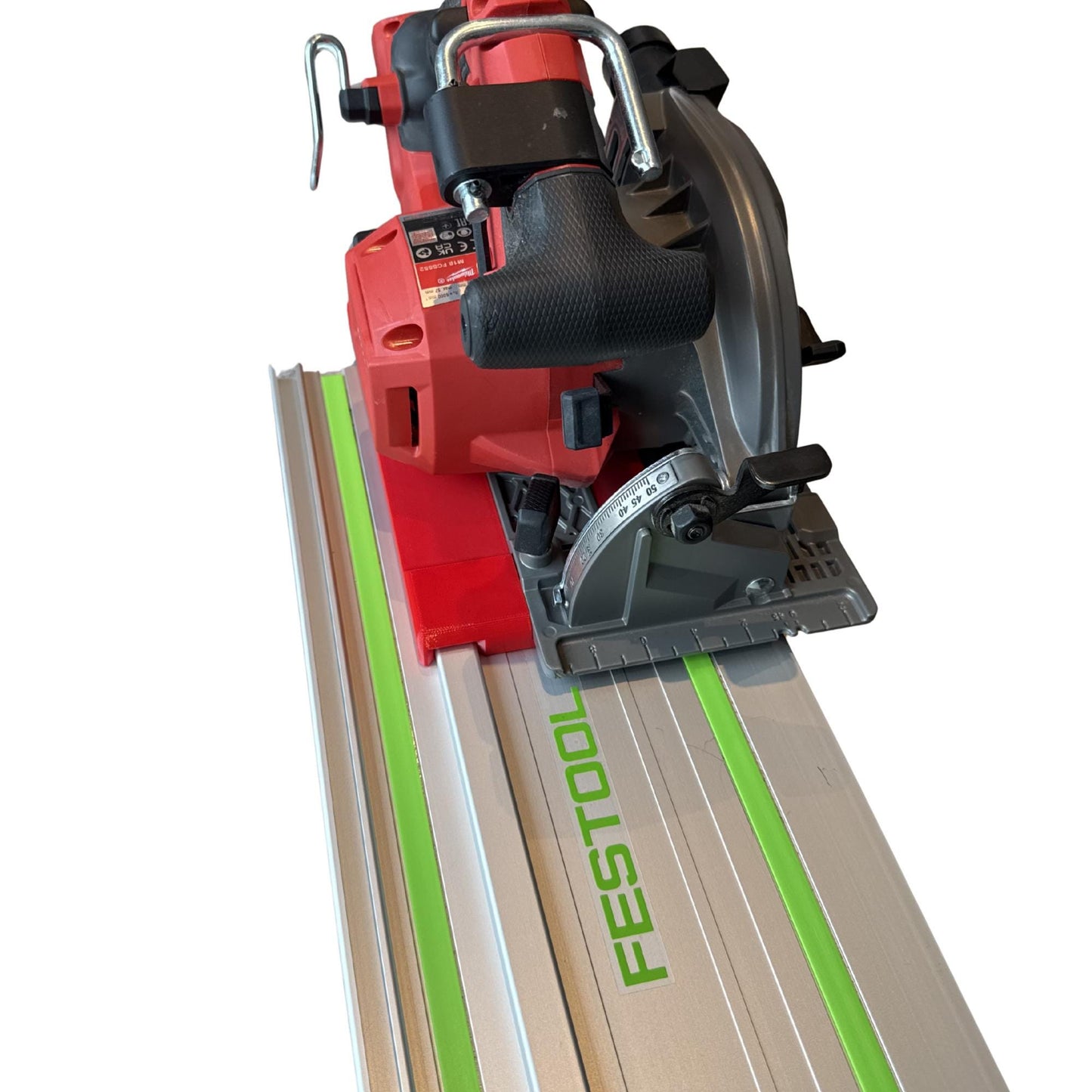 Milwaukee M18 Track Saw Adapter for Festool Guide Rail | STL + 3MF File