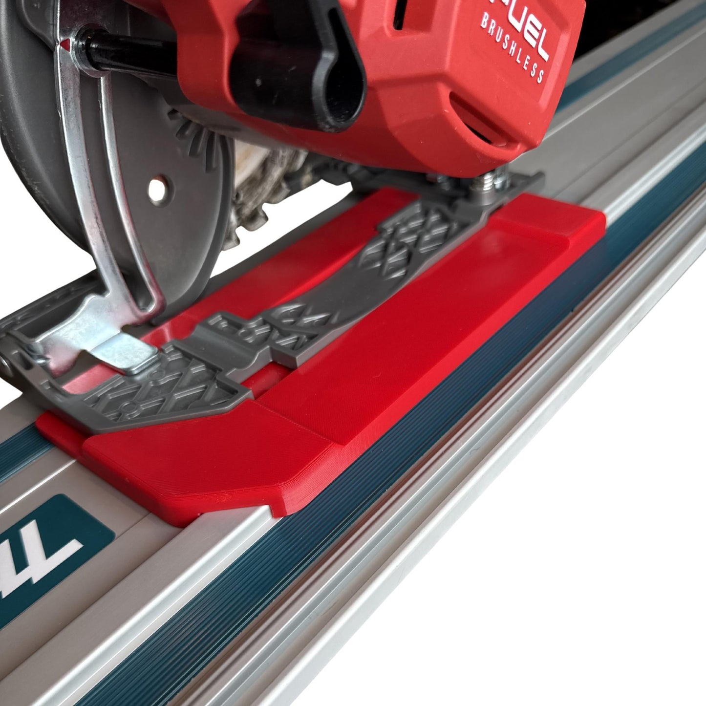 Milwaukee M18 Track Saw Adapter for Makita Guide Rail | STL + 3MF Digital File