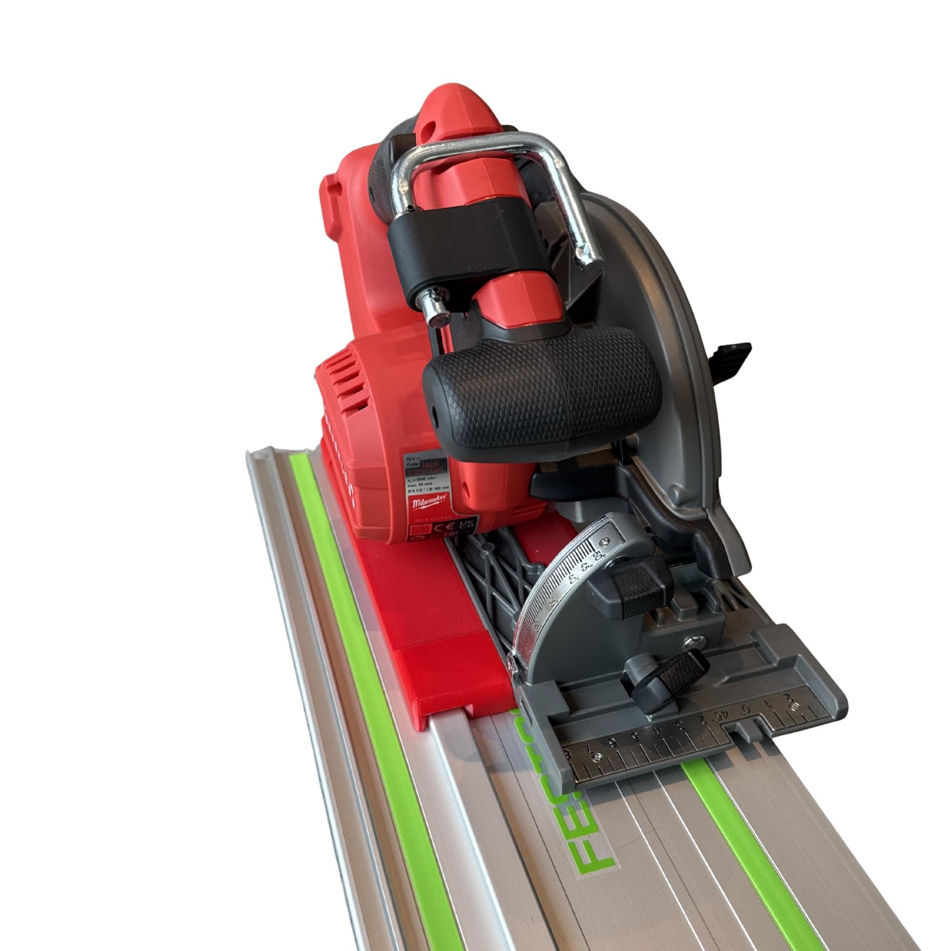 Milwaukee M18 CCS 55 Guide Rail Adapter for Festool Rail | STL + 3MF File
