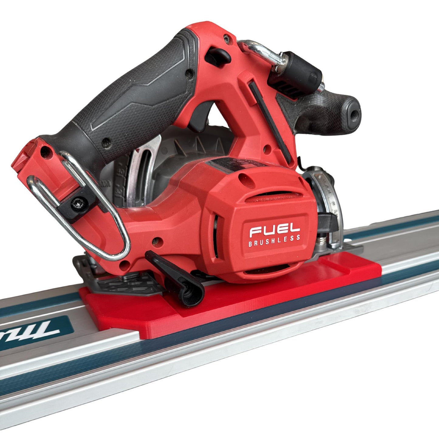 Milwaukee M18 Track Saw Adapter for Makita Guide Rail | STL + 3MF Digital File