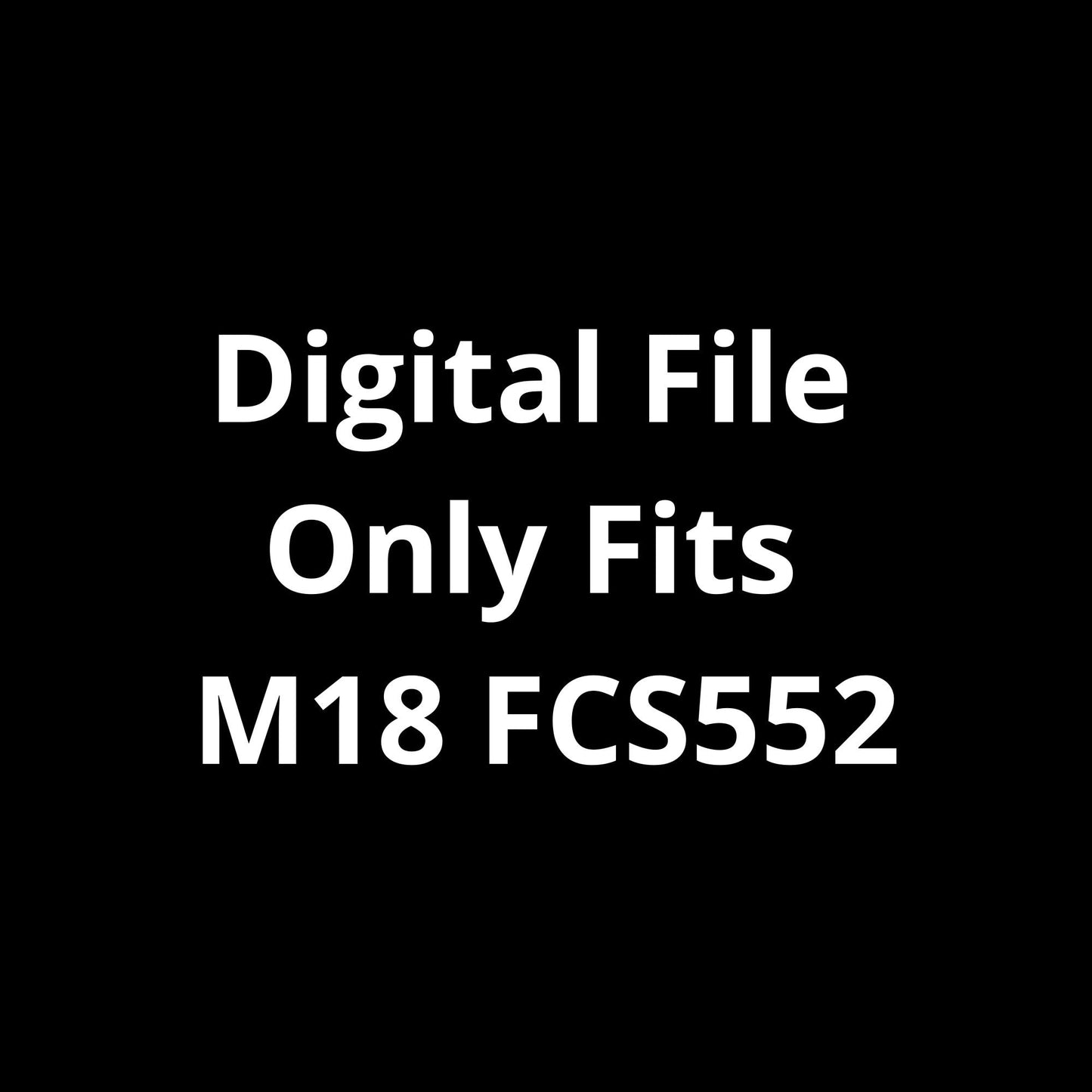 Milwaukee M18 Track Saw Adapter for Makita Guide Rail | STL + 3MF Digital File