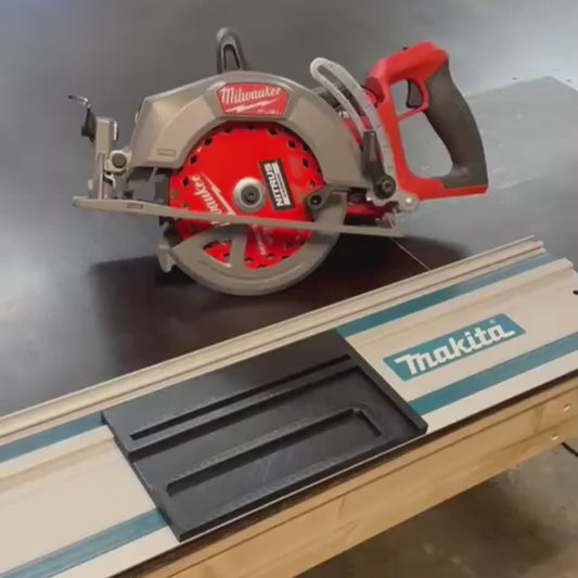 Milwaukee M18 Track Saw Adapter for Makita Rail | STL + 3MF File