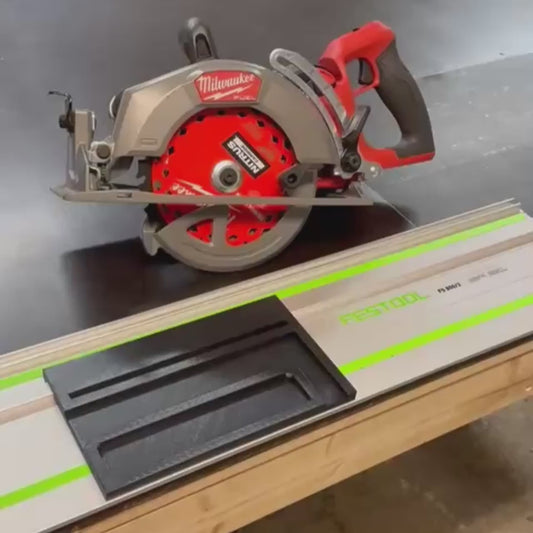 Milwaukee M18 Track Saw Adapter for Festool Rail | STL + 3MF File