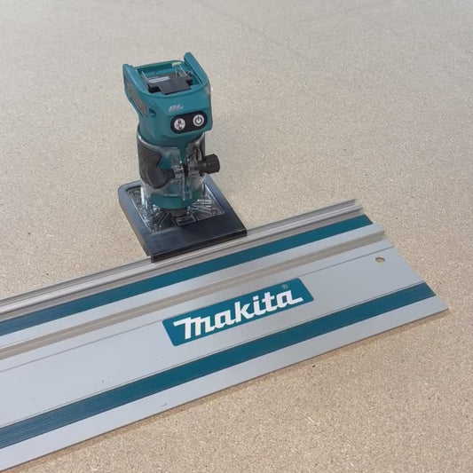 Router Adapter for Makita DRT52 | Fits Makita Guide Rail | Digital STL + 3MF Files