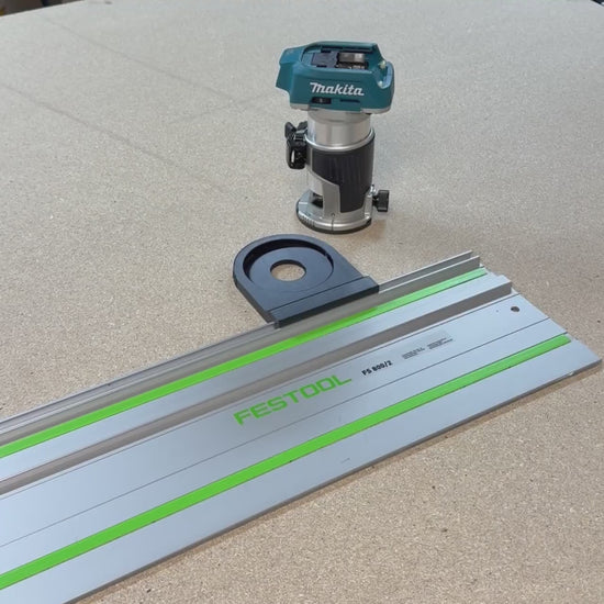 Router Adapter for Makita DRT50Z | Fits Festool Guide Rail | STL + 3MF Digital Files